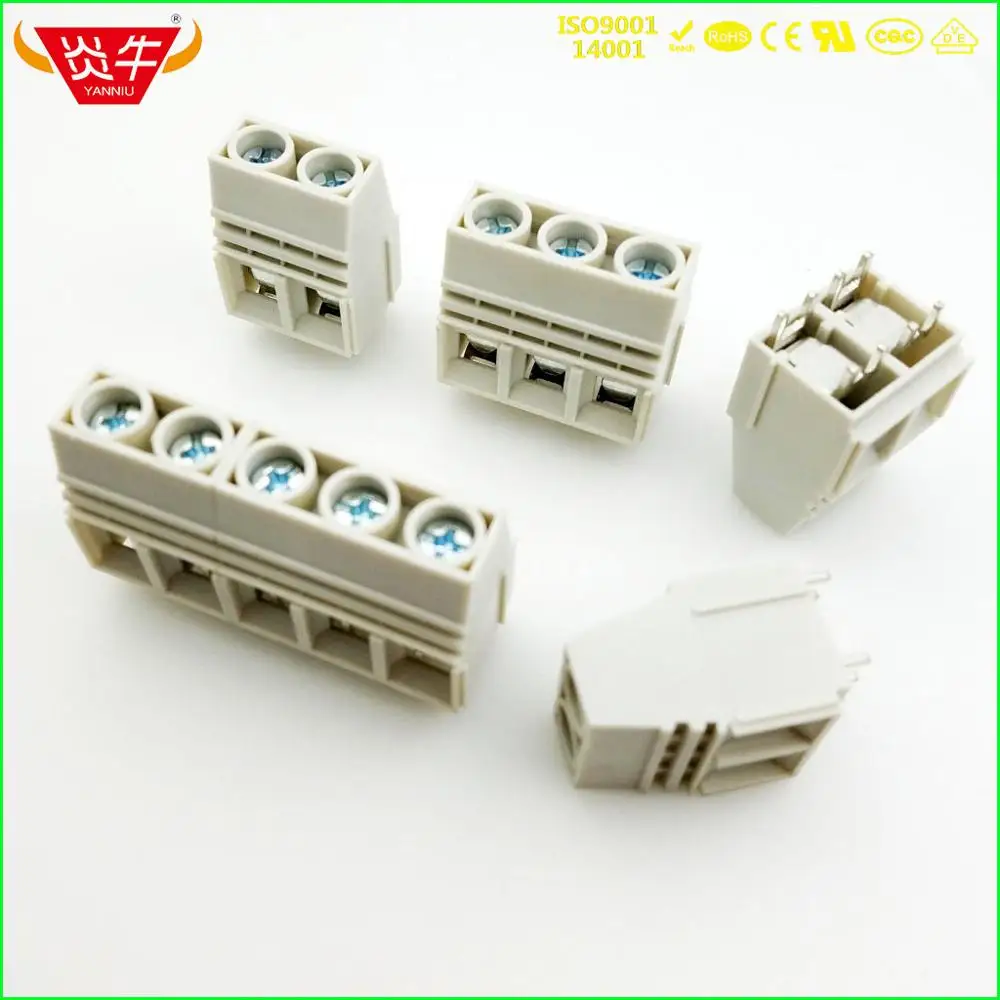 3 600 v 57a Alta Eficiência Pcb Universal Parafuso Blocos Terminais 2pin 3pin Pode Ser Costurado Kefa Kfa1016 Kfb1016 10.16 2 p
