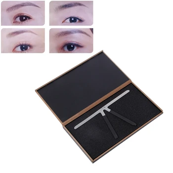 

Tattoo Eyebrow Ruler Three-Points Positioning Stencil Permanent Makeup Tools New