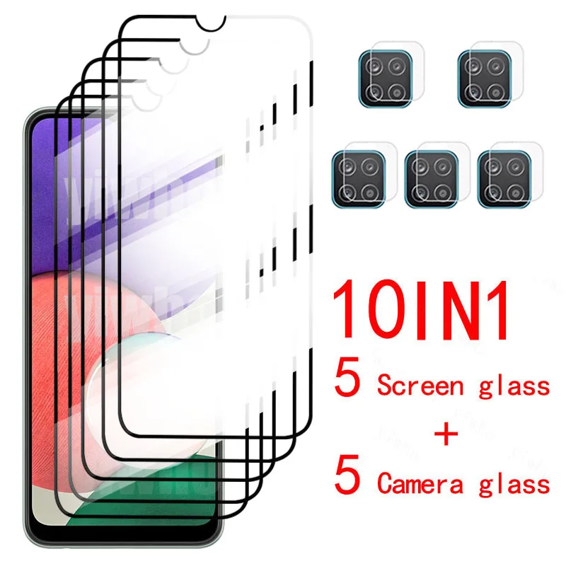 

Protective Glass For Samsung Galaxy A22 5G Camera Lens Film Screen Protector A 22 SM-A226B Tempered Case A52s On A22 A32 5G A02S