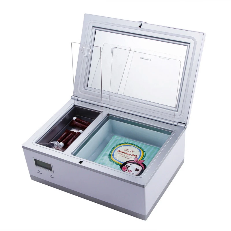 3L Cosmetic Refrigerator Vertical Refrigerator Small Cosmetic Medicine Mask