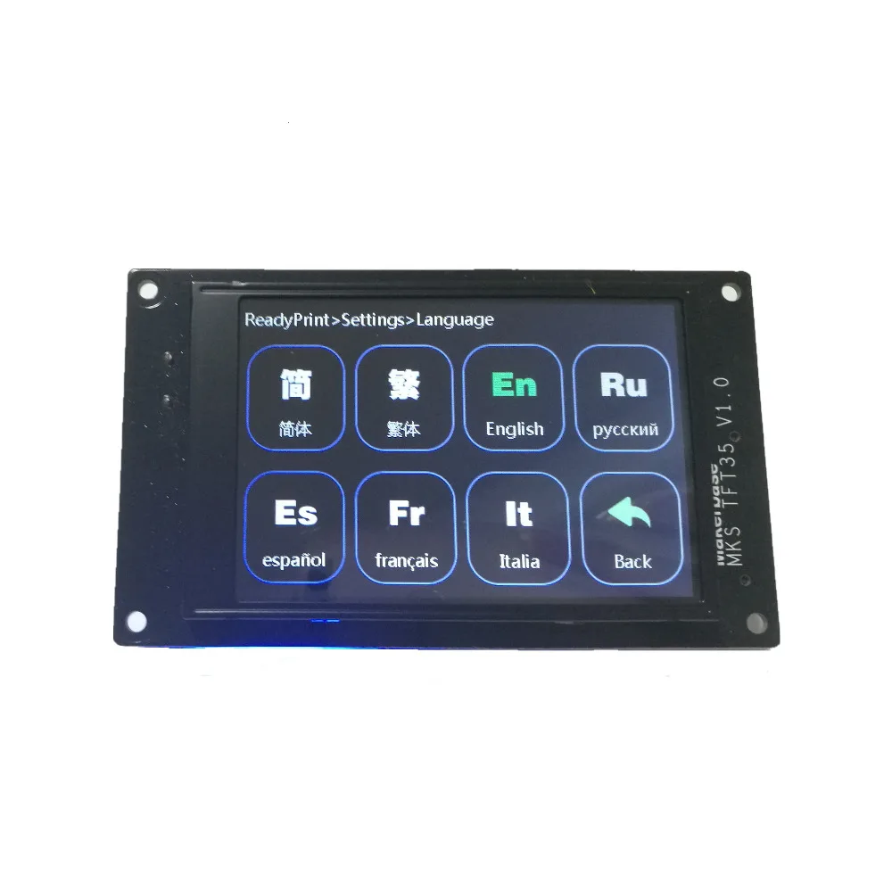 Дисплей для 3D принтера MKS TFT35 V1.0 сенсорный экран + устройство чтения SD карт Slot2