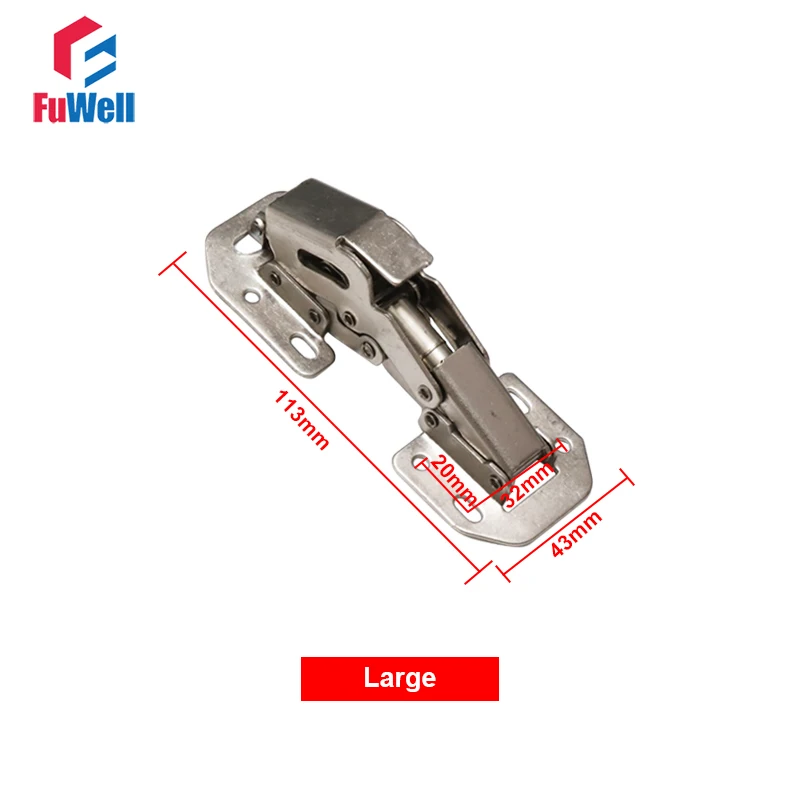 Шарнир гидравлического шкафа без сверления отверстия в форме моста пружинный мебельный шарнир 3/4/4,5 дюймов дверная петля для мебельного шкафа