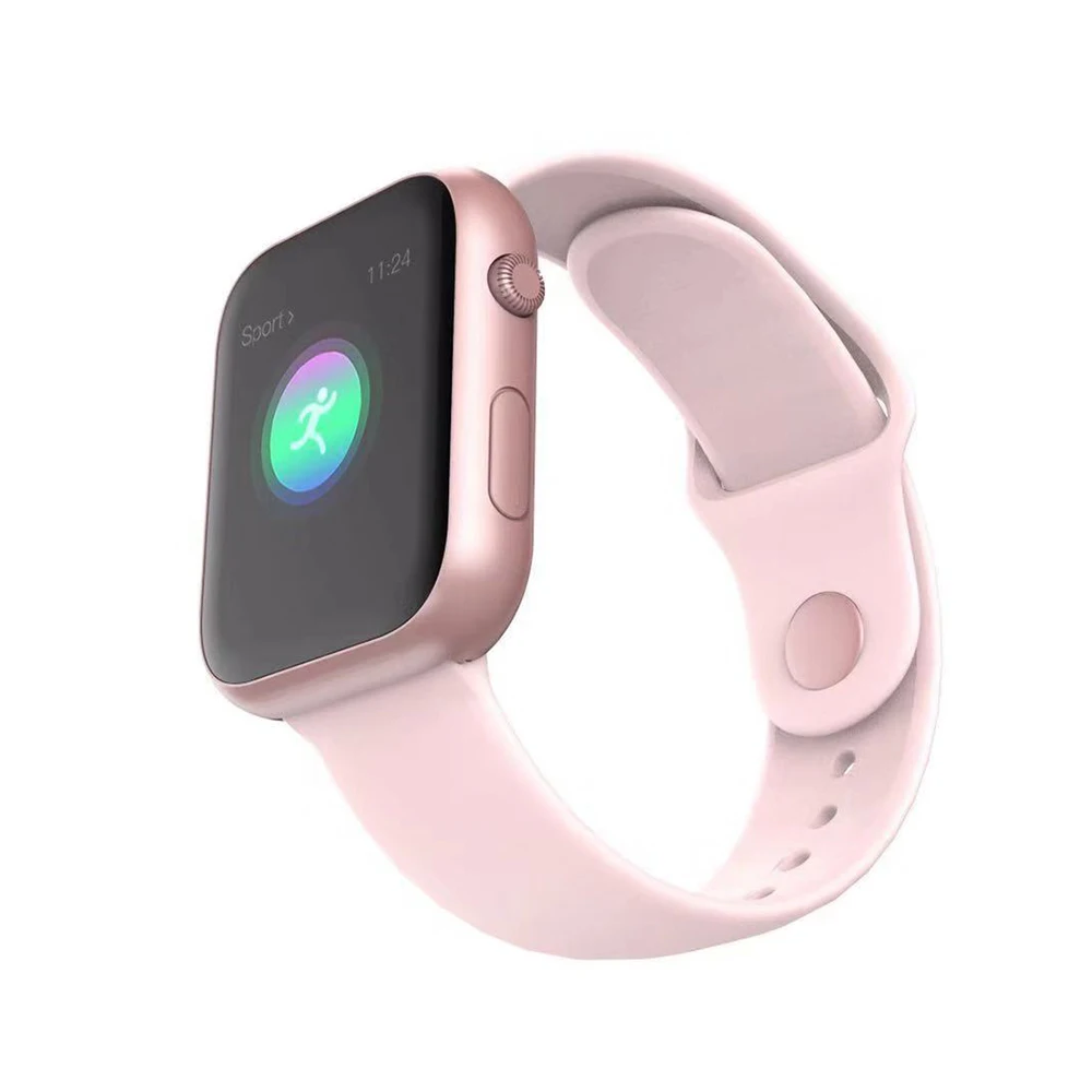Keoker, спортивные водонепроницаемые Смарт-часы, измеритель пульса, кровяного давления, фитнес-трекер, 10 дней в режиме ожидания, часы для Android, Apple Phone - Цвет: rose gold