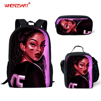 

WHEREISART Children Back to School Bags Cute Princess Girls School Backpack 2019 Kids Satchel Girl Backpack For Primary