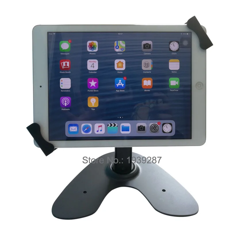 Universal Tablet Security Table Stand With Lock Holder Display Desktop Support For 10.1/10.2/10.