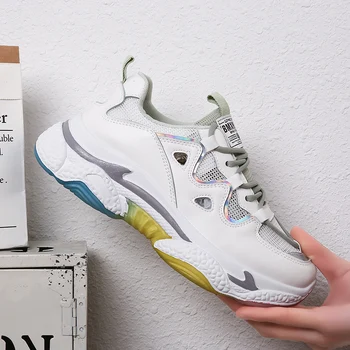 

Height Increasing Women Running Shoes Athletic Heel Cushioning Woman Sneakers Female Outdoor Sport Shoes