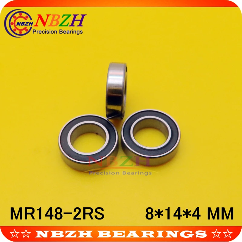 NBZH MR148ZZ MR148-2RS SMR148ZZ SMR148-2RS 8X14X4 мм шарикоподшипники MR148/L-1480 ZZ ABEC-3 Z2 10 шт./лот MR148 RS MR148-2RS