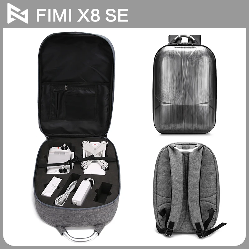 

Original FIMI X8 SE Case RC Drone Shell Backpacks Waterproof Battery 3pcs Carrying for shell bag Waterproof Drones