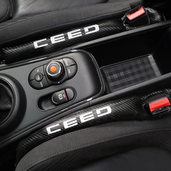 

Carbon Fiber Leakproof Protective Seat Gap Car Cover Pad for Kia Ceed Rio k3 k5 Forte Sorento Sportage R Accessories Car Styling