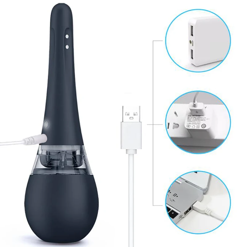 New Fully Automatic Vagina Anal Cleaner Dildo Sex Toy For Women Men Butt Plug Prostate Massage Rectal Enema Irrigation Clean Toy New Fully Automatic Vagina Anal Cleaner Dildo Sex Toy For Women Men Butt Plug Prostate Massage Rectal Enema Irrigation Clean Toy