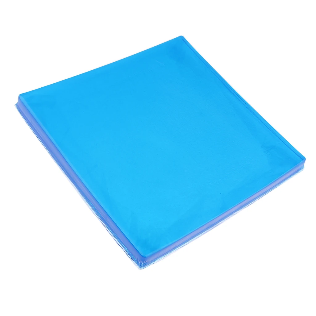 25x25x2cm 9.84x9.84x0.78 inch Cooling Gel Pad Seat Cushion for  Motorcycle (Blue)