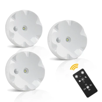 

Under Cabinet Led Lighting Motion Sensor,Motion Sensor with Remote Control LED Night Light, Safety Wall Light, Bedroom Stair Kit