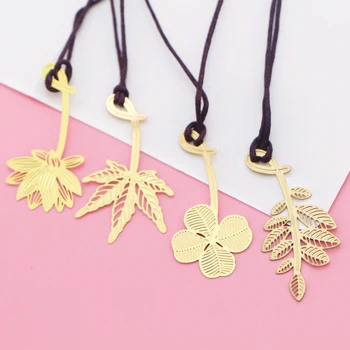 

10 pieces of Chinese style retro metal bookmarks beautiful minimalist bookmarks back to school student supplies hollow