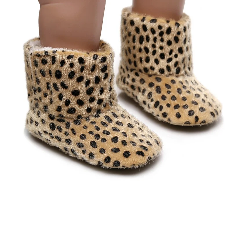 

Newborn Baby Infant Toddler Snow Boots Boy Girl Unisex Casual Snow Boots Crib Shoes Prewalker Booties Warm Winter Snow Shoes