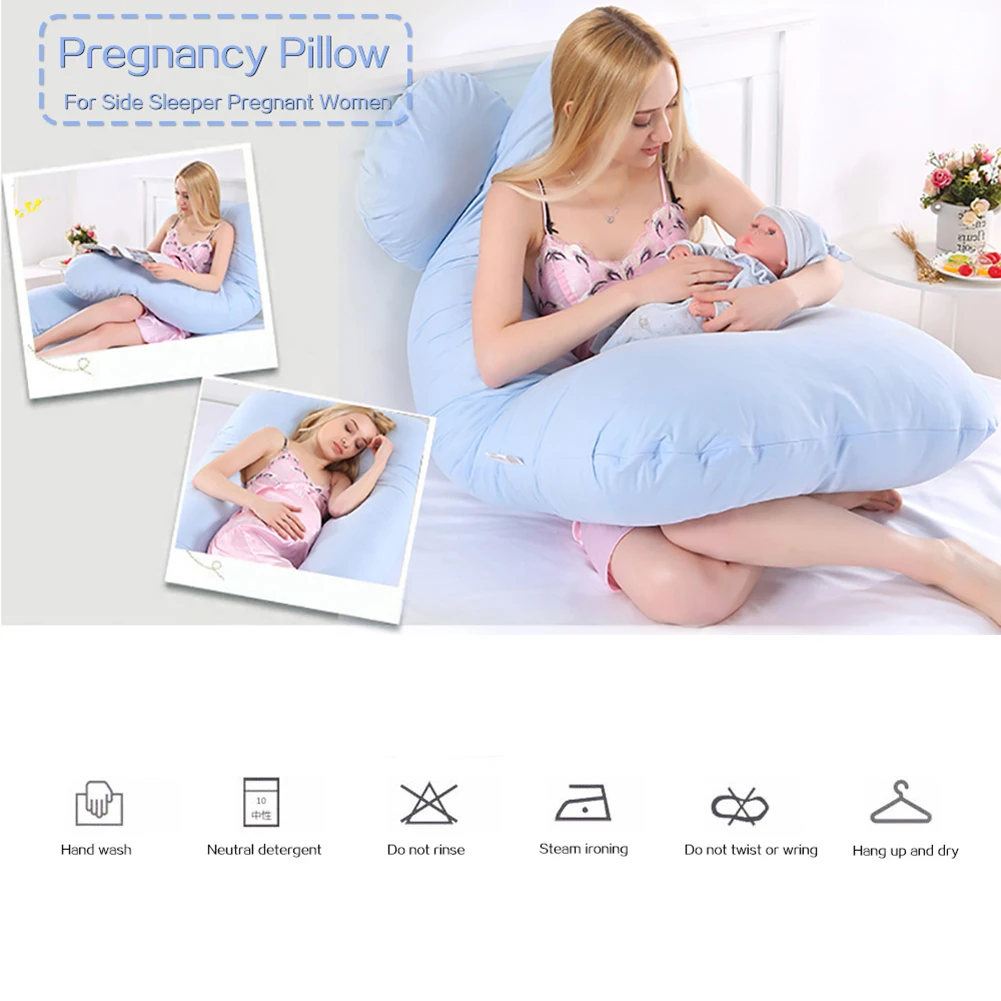 U-образная многофункциональная комфортная Подушка для беременных, для сна, для беременных женщин, для мамы, для сна, защита талии, для живота