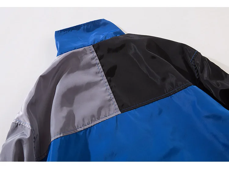 Aolamegs куртки для мужчин большая буква печати спортивный костюм сплошной цвет карго колледж Стиль пара Пальто Повседневная Уличная осенняя