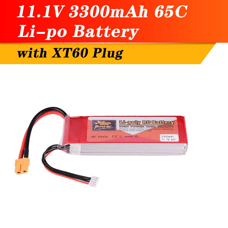 ZOP POWER 22.2V 65C 3300mAh 6S Lipo Battery XT60 Plug Rechargeable for RC Racing Drone Quadcopter Helicopter Car Boat ZOP POWER 22.2V 65C 3300mAh 6S Lipo Battery XT60 Plug Rechargeable for RC Racing Drone Quadcopter Helicopter Car Boat