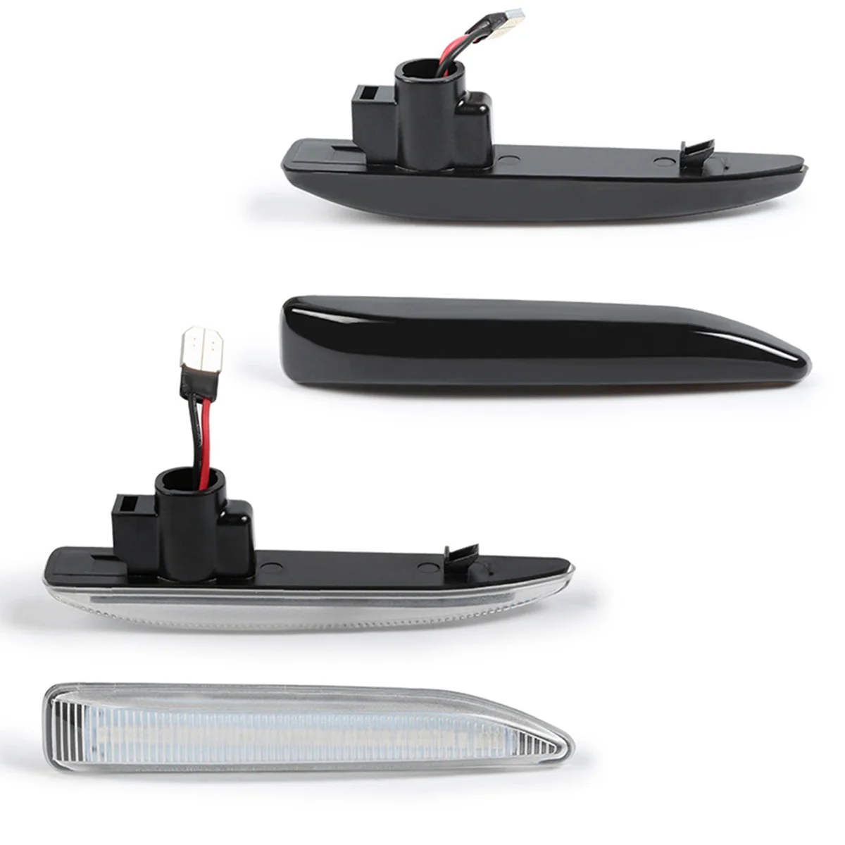Audew 2pcs LED ̵ Ŀ ǥñ  Ʈ  ñ׳ Ʈ г   BMW E65 E66 E67 2001  2008
