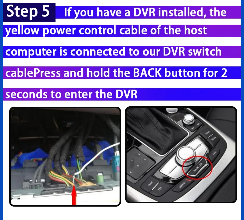 Reverse Camera For Audi A4 B9 8W 2016~2020 MMI Interface Adpter Rear Backup Camera Connect Original Car Screen Upgrade Decoder awg