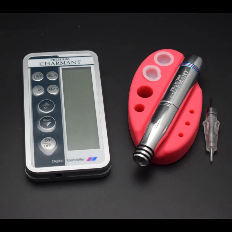 

Electro Permanent makeup Tool MTS Embroidery 3D Pen Eyebrow Liner Lips Tattoo Machine Pen Kits With Digital Power Supply
