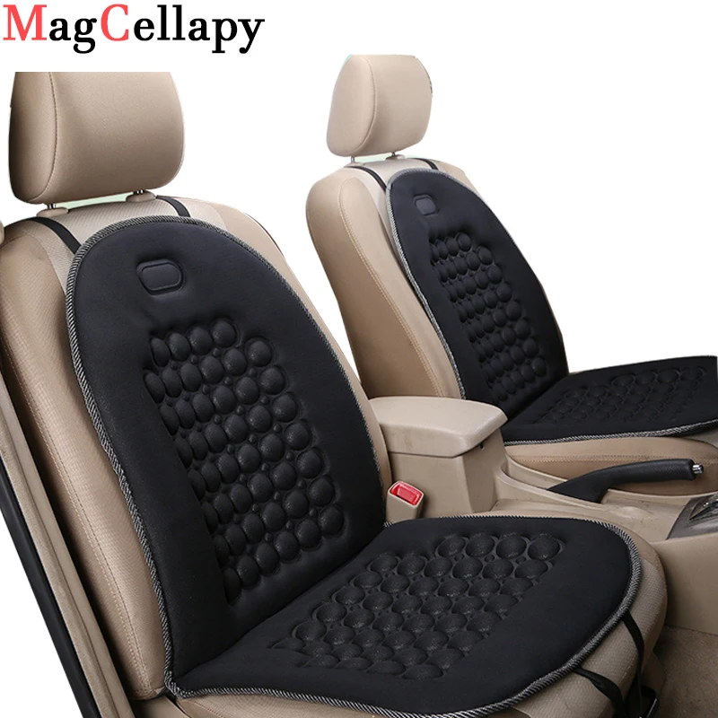 Magnetic Seat Cushion Car Magnet Seat Cover Universal Massager Magnetic Massage Car Sponge  Waist Support Seat Cushion welding magnet head magnetic welding fix ground clamp welding support clamp holder welding fixture for electric welding ground