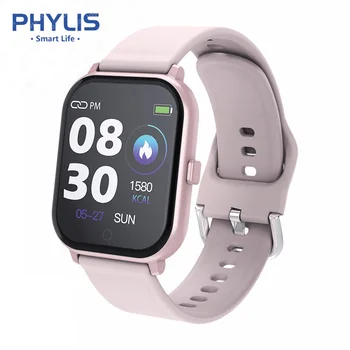 

T55 Fashion Smart Watch Men Women Sport Watch Fitness Tracker Waterproof IP67 Heart Rater Blood Pressuer for Iphone Android