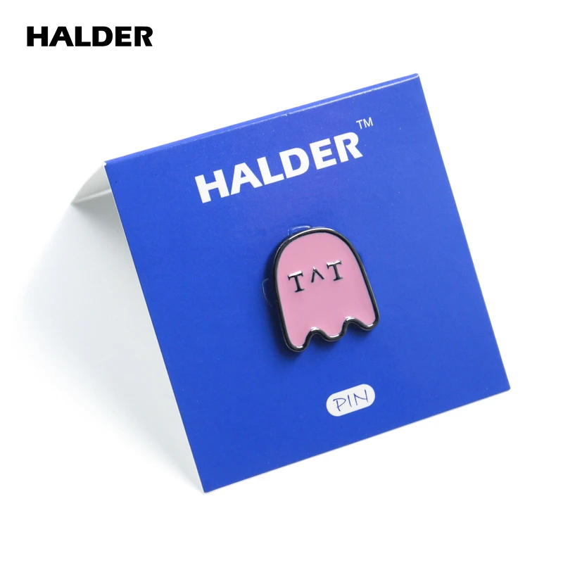 BR0064 HALDER смайлик значок Смешное выражение модные ювелирные изделия игла шаль-рубашка брошь с дизайном «девочка» булавки Нагрудный значок одежда аксессуар
