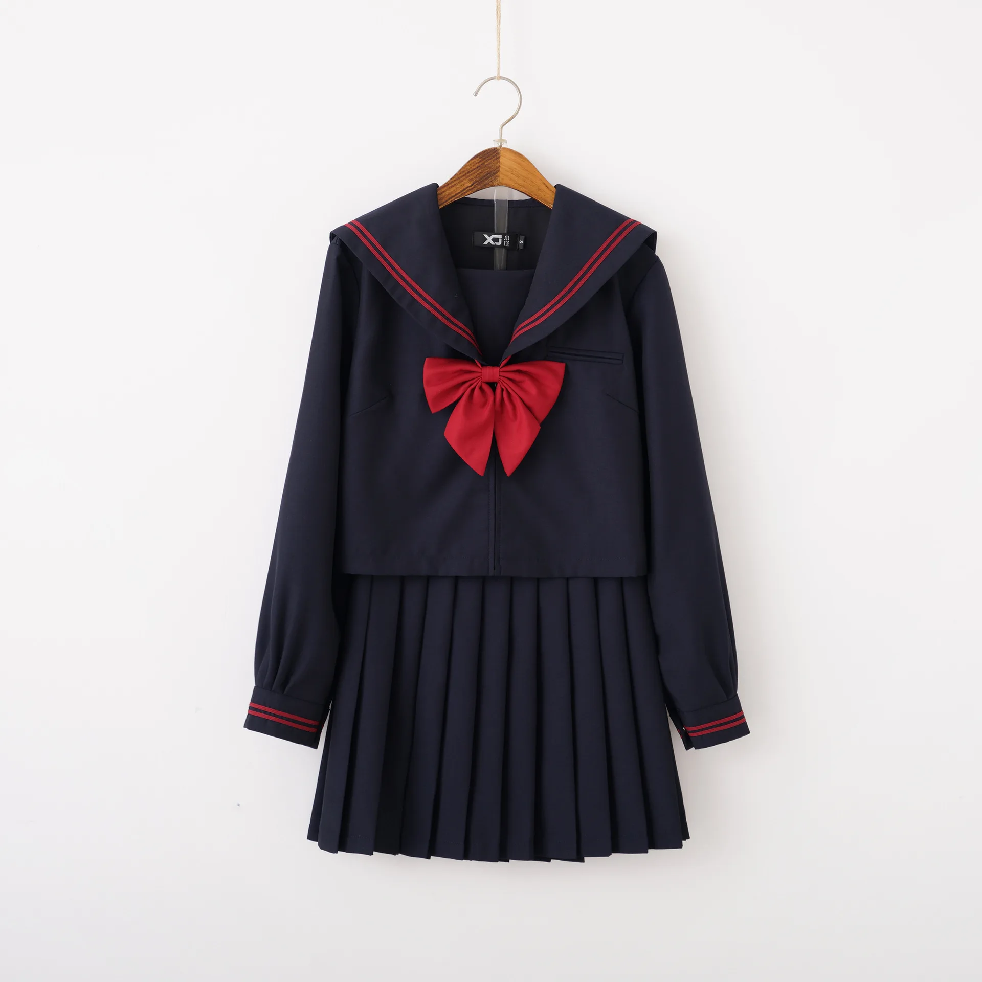 Школьная форма для девочек Японская Модная студенческая Traje De Marinera Uniformes Para Mundurek
