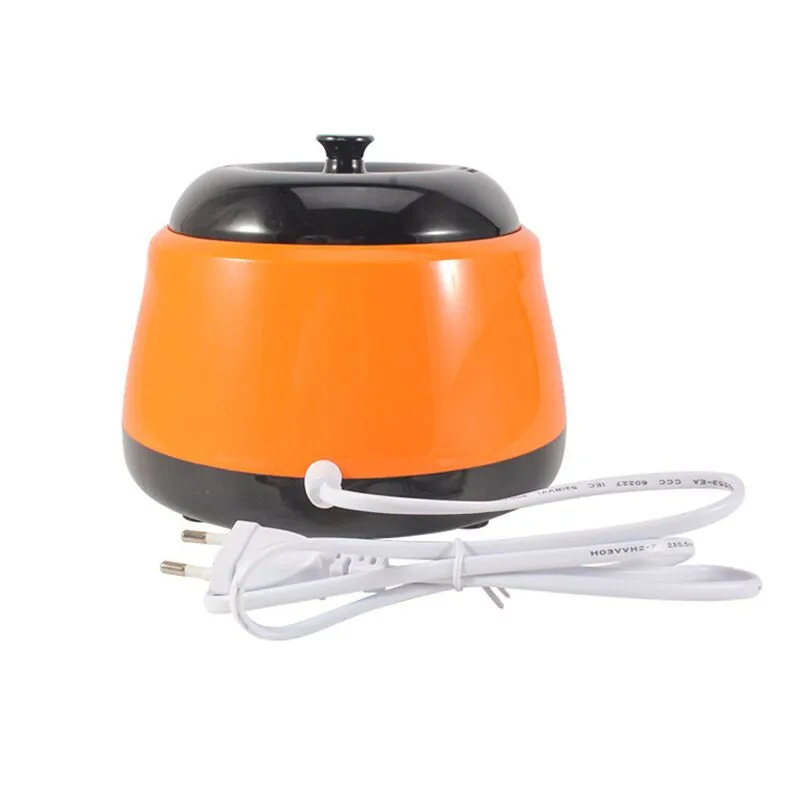Electric Wax Heater Paraffin Warmer Hair Removal Machine ,100g Beans 10pcs Wood Stickers Hair Removal Sets Waxing Kit