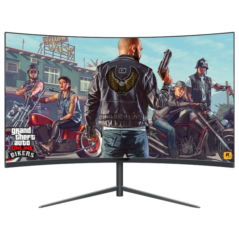 US $170.05 24 Inch Curved Game Monitor 144hz Game Monitor Screen For Xbox Ps4Monitor Gamer