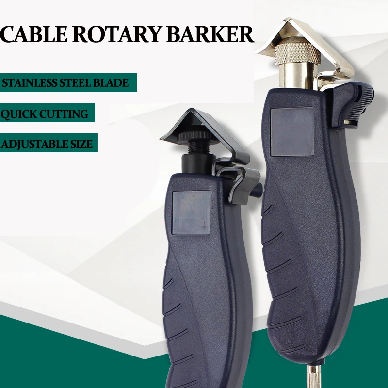 

Metallic Cable Rotary Barker Stripping Tool Stripper Stripping Pliers Heavy Industry Cable Cutter Tool