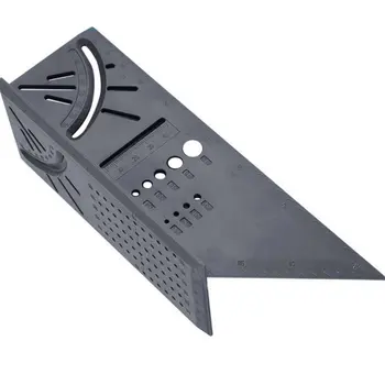 

New Wood Working Ruler 3D Mitre Angle Measuring Gauge Square Size Measure Tool