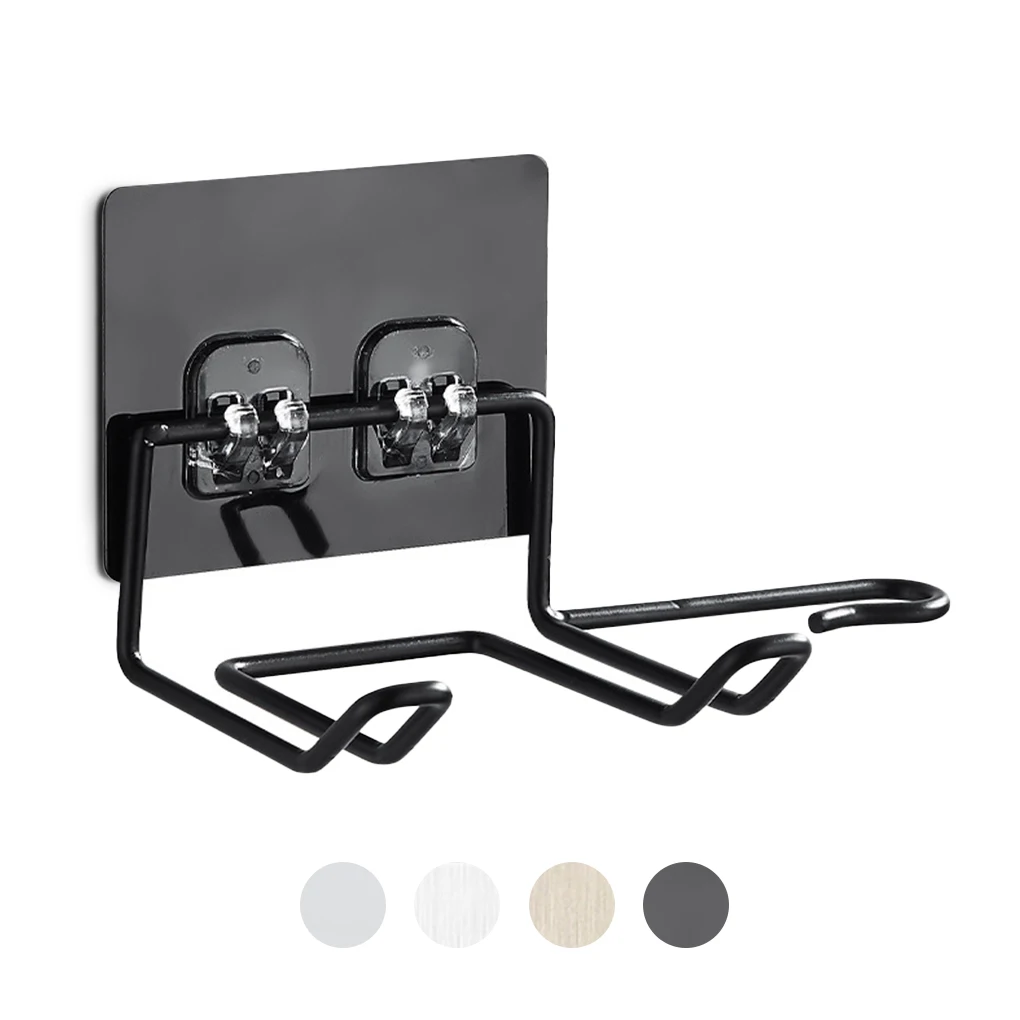 

Wall Mounted Hair Dryer Rack Stainless Steel Hair Straightener Dryer Holder Stand Bracket Bathroom Organizer Storage Shelf Acces