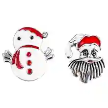 20 шт Новинка Санта Клаус Снеговик металлические кнопки ювелирные изделия 18 мм кнопки подходят браслет с украшением в виде кнопки ювелирные изделия