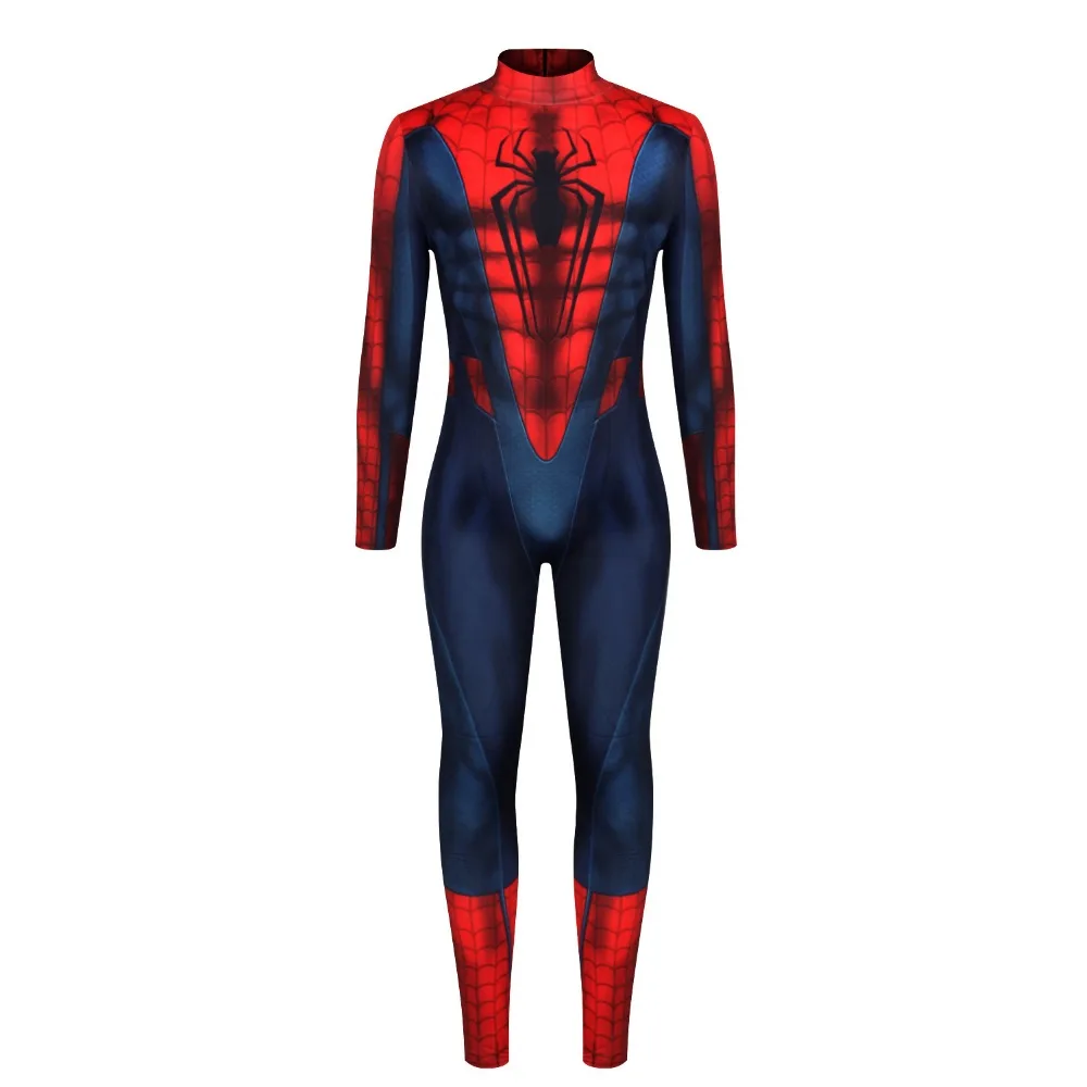 Insomniac игры паук комбинезон косплей костюм боди зентай костюм Хэллоуин