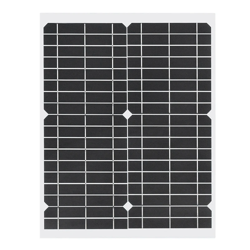 Гибкая солнечная панель 20 Вт Панель s солнечные элементы модуль постоянного тока для автомобиля яхта светильник RV 12 В батарея лодка 5 в наружное зарядное устройство