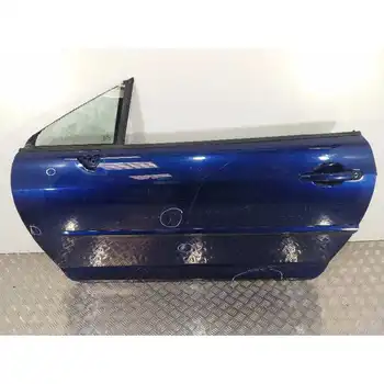 

BLAU ABYSSE MET Front Left Door Peugeot 407 Coupe 2.7 Hdi Fap Cat (uhz / Dt17ted4)