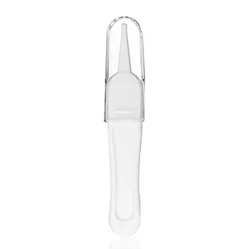 

OUTAD Newbron Baby Care Cleaning Tweezers Infant Safety Ear Nose Navel Clean Plastic Tweezer Safe Pincet Forceps Clean Clips