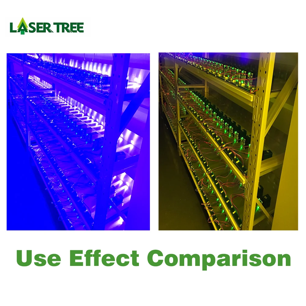 LASER TREE Laser Óculos De Segurança, Óculos De Laser Azul, Escudo Óculos De Proteção, Módulo TTL, 190-550, 800-1100nm, OD4 Plus