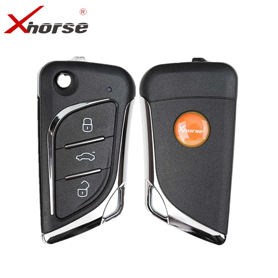 XHORSE XKLKS0EN LEI.KSS Style (хромовое покрытие) 5 шт./лот| |