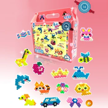 

Kid DIY Water Mist Beads Crafts Bead Crystal Kids Beads Magic Puzzle Water Spray Forming Toys For Children 1 Set