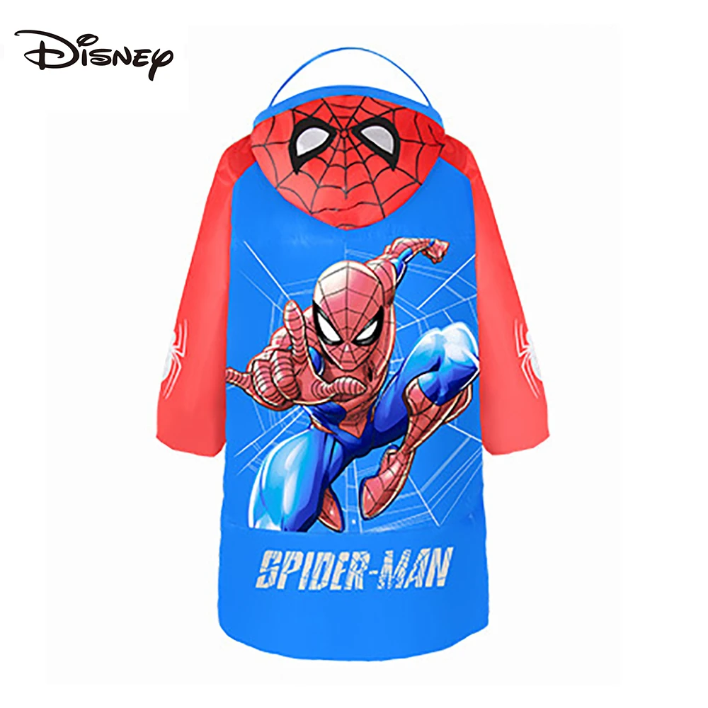Disney Marvel Spiderman Captain America Regenjas Mickey Mouse Kinderen Meisje Poncho Regenkleding Regenpak Kinder Regenjas Gift|Regenjassen| -