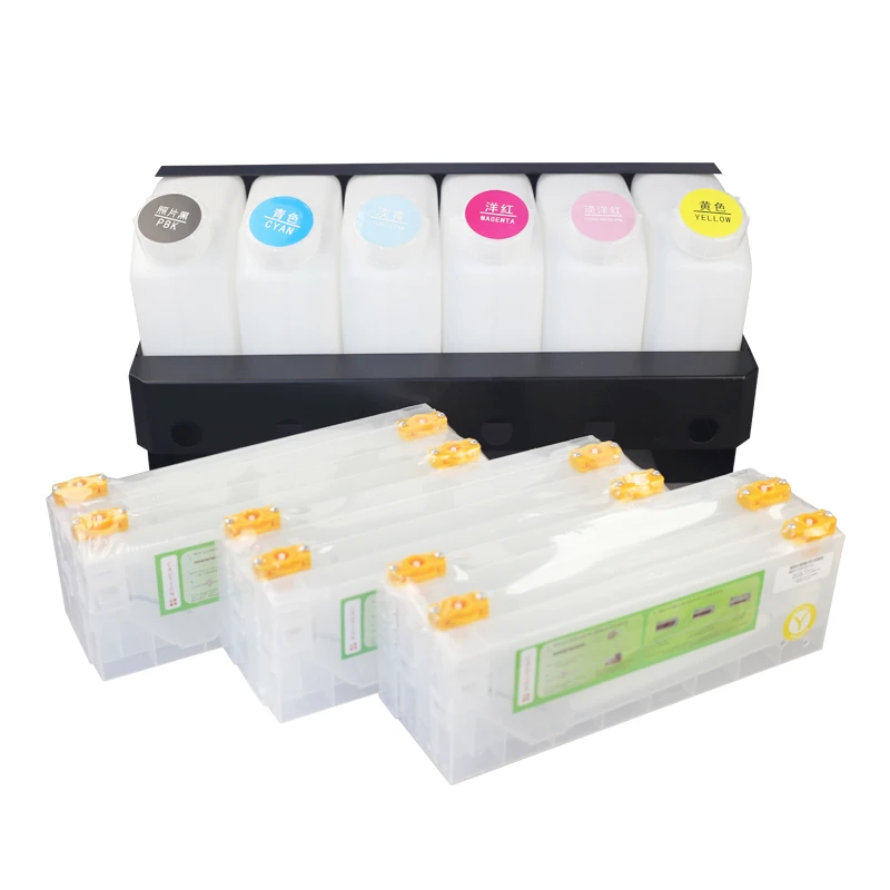 Mimaki Mutoh Galaxy Alwin Plotter Printer 6 Color Ciss Ink System Bulk ...