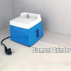 220v azul moinho de água máquina de moagem de vidro em casa ferramenta de pesquisa de água superior automática moer máquina de afiação à prova de poeira elétrica