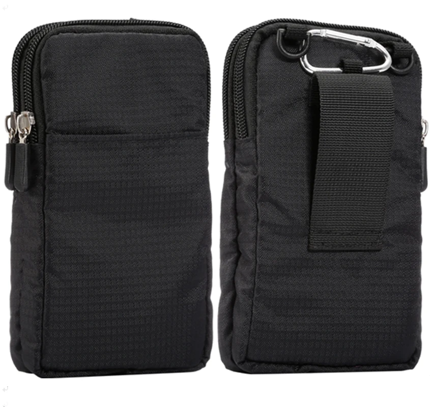 Universeel Voor Alle Hieronder 6,3-6,9 дюймов Mobiele Telefoons Pouch открытый 3 Zakken 2 ритсен кошелек Чехол Riemclip tas voor