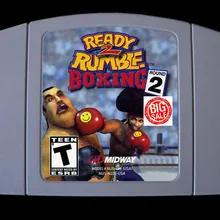 64bit игры* готовый 2 Rumble бокс-Раунд 2(США NTSC Версия
