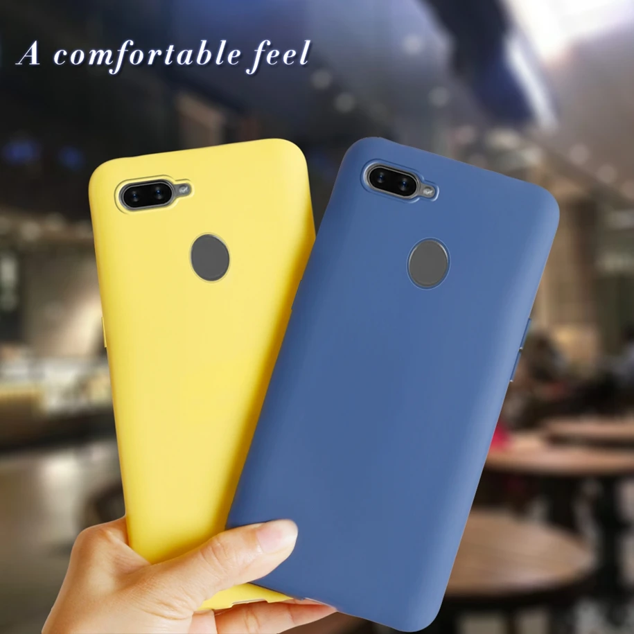 Cofi1453® Cover In Silicone TPU Trasparente Per Oppo A12 - Custodia Morbida Antiurto E Antiscivolo