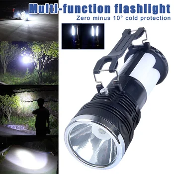

High Quality Solar Power LED Flashlight USB Rechargeable Torch Camping Tent Light Lamp Lantern G66