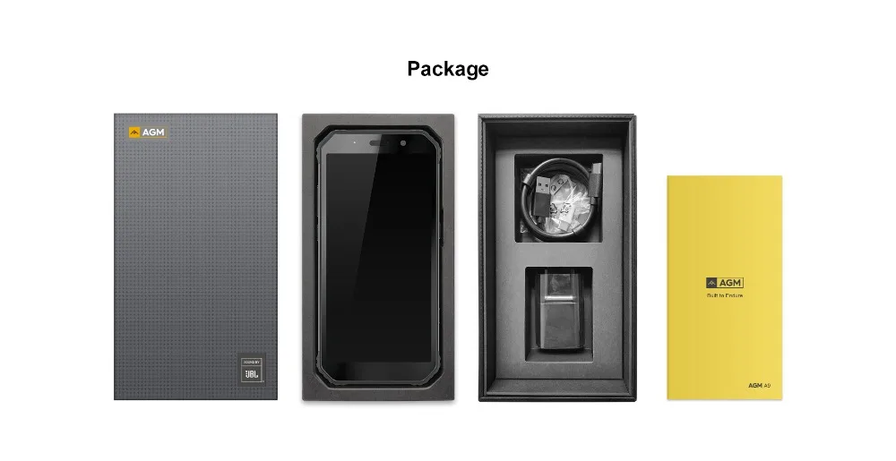 AGM A9 JBL кобрендинг + плавающий модуль смартфон 4G Android 8 1 прочный телефон IP68