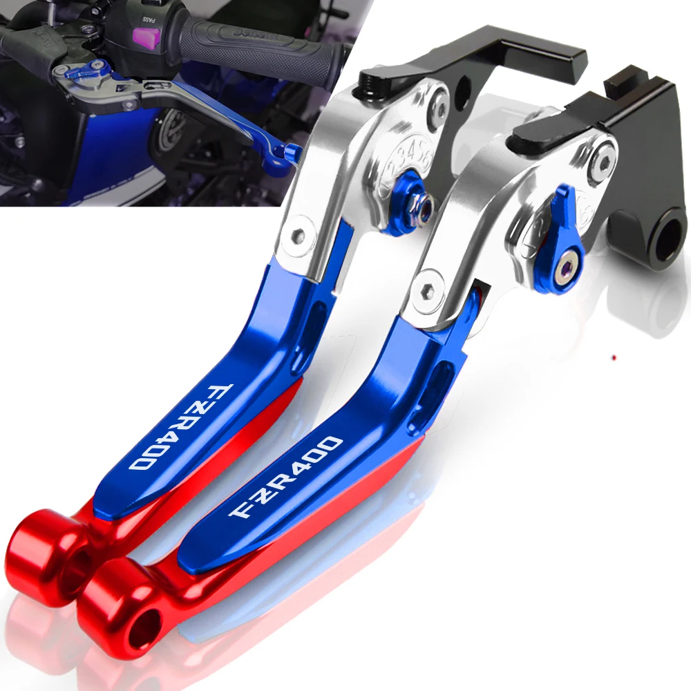 

Motorcycle CNC Aluminum handbrake Adjustable Brake Clutch Levers Handle Accessories FZR400 FOR YAMAHA FZR400 1988 1989 1990